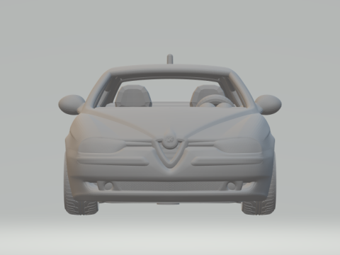 Alfa romeo 156 sedan 3D Принт Модель