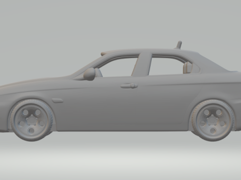 Alfa romeo 156 sedan 3D Принт Модель