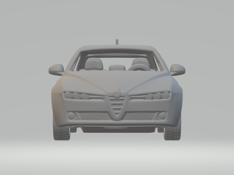 Alfa romeo 159 SPORTWAGON 3D 프린트 모델