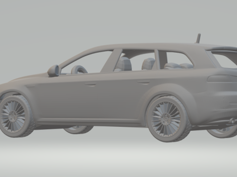 Alfa romeo 159 SPORTWAGON 3D 프린트 모델