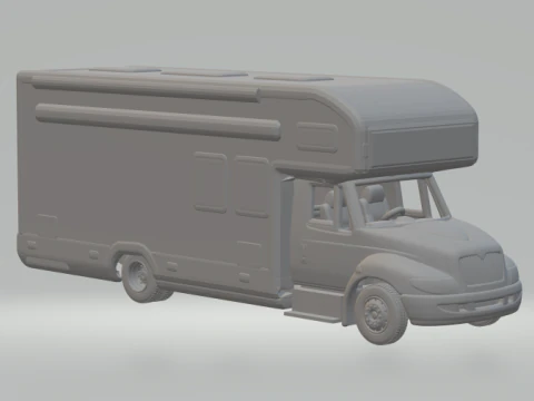 ULUSLARARASI karavan 3D Baskı Modeli