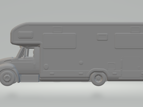 INTERNATIONAL motorhome Modèles 3D en vedette