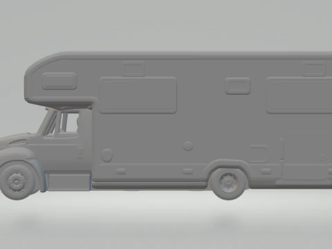 INTERNATIONAL motorhome 3D Print Model