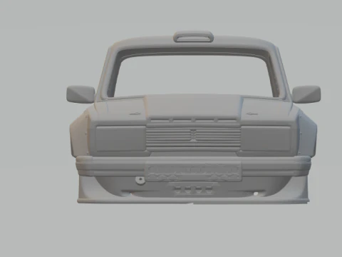 coche personalizado lada Modelo de impresión 3D