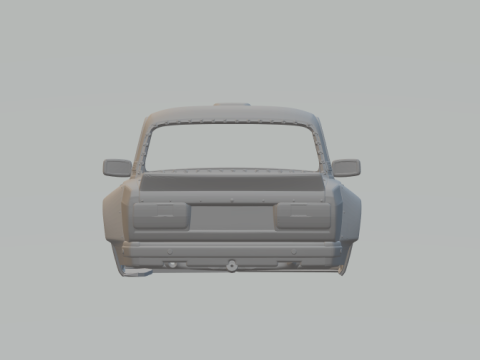 Lada custom car 3Dプリントモデル