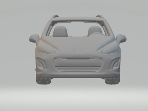 Peugeot 308 sw 3D Print Model