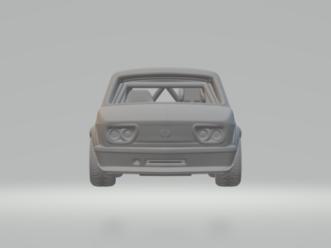 Volkswagen brasilia 3D Принт Модель