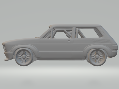 Volkswagen brasilia 3D Принт Модель