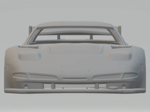 Chevrolet corvette race car 3D Print Model