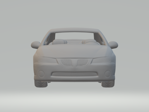 Ponitac gto 3D Принт Модель