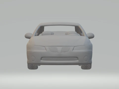 Ponitac gto 3D Print Model