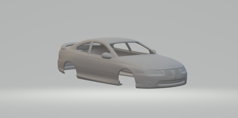 Ponitac gto Model Cetak 3D .c4d .max .obj .3ds .fbx .stl .blend