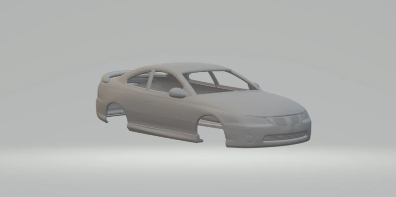 Ponitac gto 3D Print Model .c4d .max .obj .3ds .fbx .stl .blend 