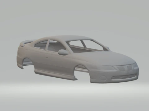 Ponitac gto 3D Print Model