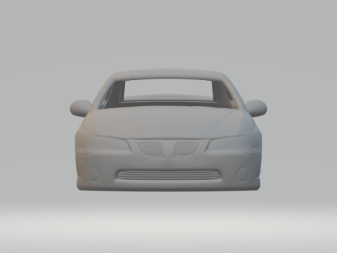 Ponitac gto Model Cetak 3D