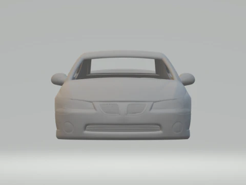 Ponitac gto 3D Print Model