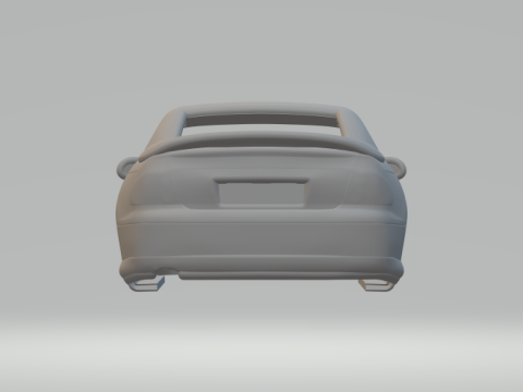 Ponitac gto Model Cetak 3D