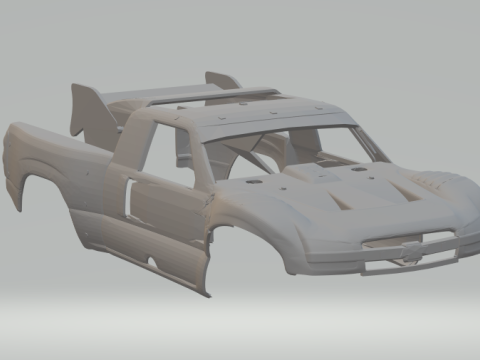 Chevrolet baja 3Dプリントモデル