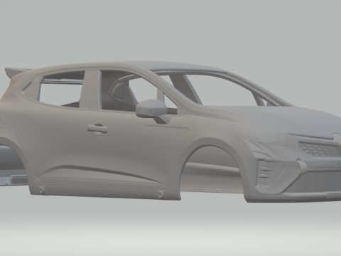 Renault clio 3D Print Model