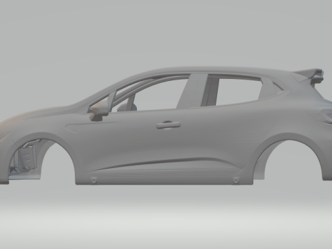 Renault clio 3D Принт Модель