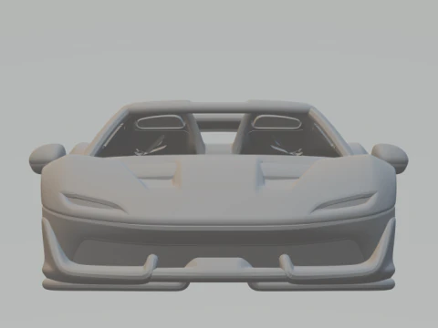 Ferrari j50 spider 3D Print Model