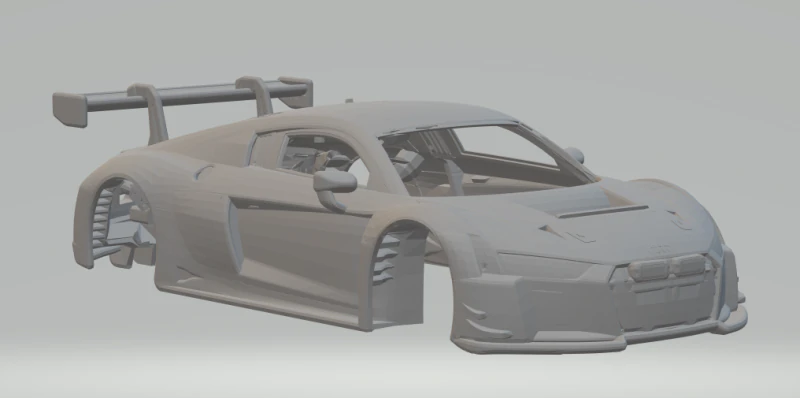 Audi r8 gt Modelo de Impressão 3D .c4d .max .obj .3ds .fbx .stl .blend 
