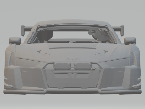 Audi r8 gt 3D Print Model