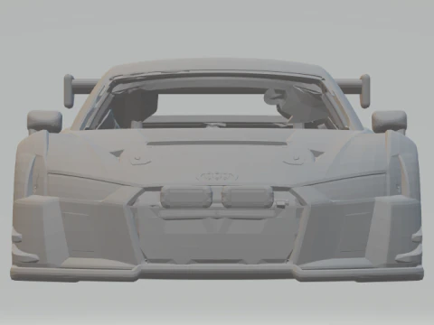 Audi r8 gt Modelo de Impressão 3D