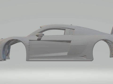 Audi r8 gt Modelo de Impressão 3D