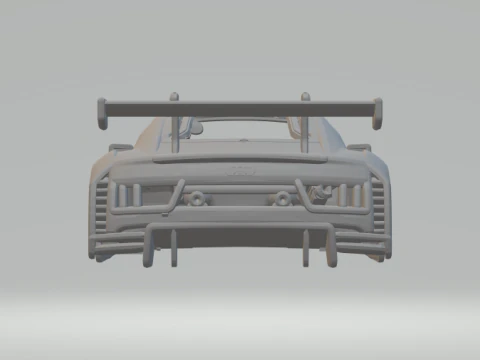 Audi r8 gt Modelo de Impressão 3D
