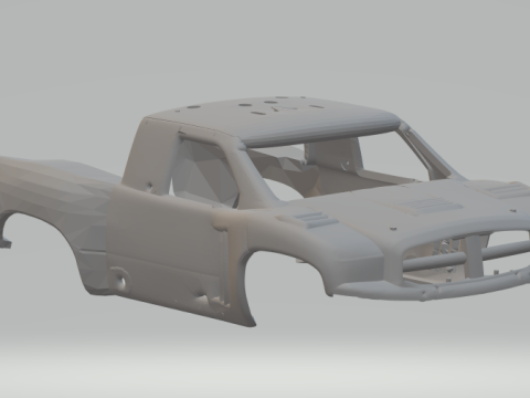 Dodge baja 3D Print Model