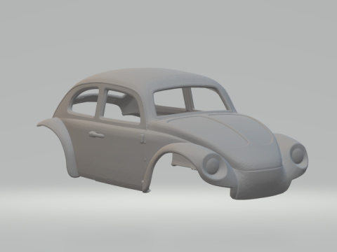 Volkswagen beetle baja 3D Print Model