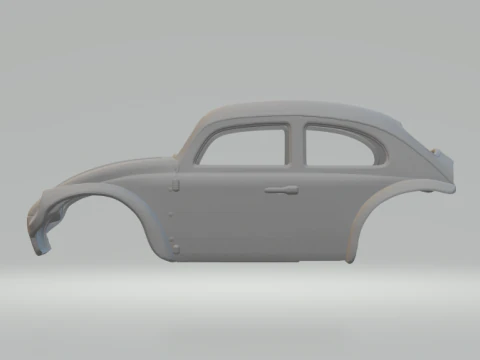 Volkswagen beetle baja 3D Print Model