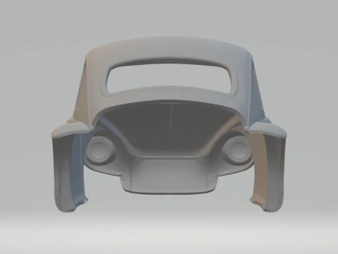 Volkswagen beetle baja 3D Print Model