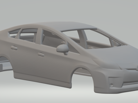 Toyota prius Modelo de impresión 3D