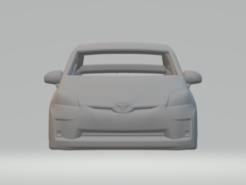 Toyota prius 3D प्रिंट मॉडल