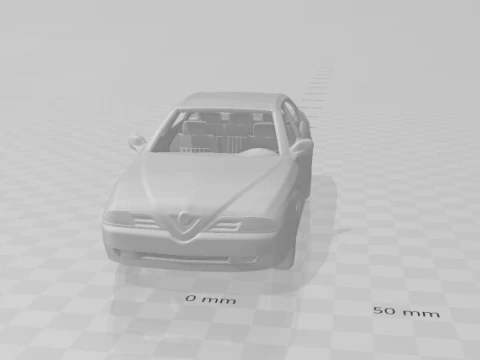 Alfa romeo 166 3D Print Model