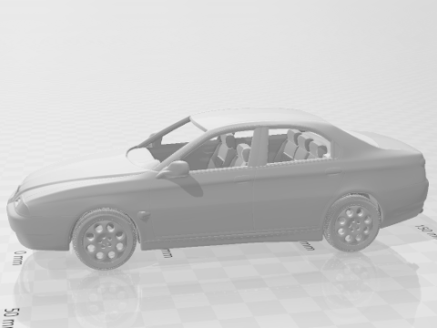 Alfa romeo 166 3D Принт Модель