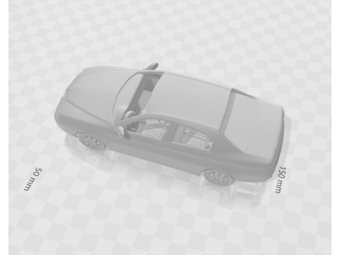 Alfa romeo 166 3D Принт Модель