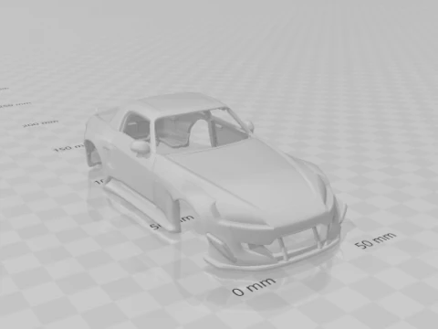 Honda s2000 Modelo de Impressão 3D