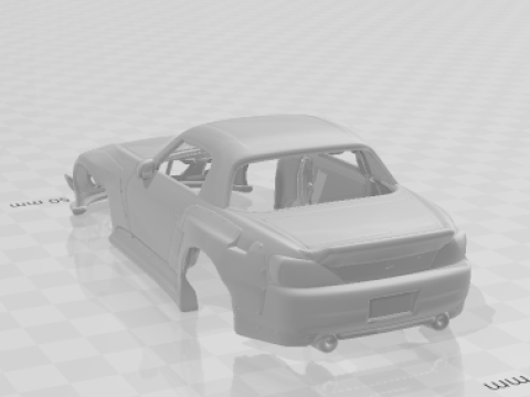 Honda s2000 Modelo de Impressão 3D