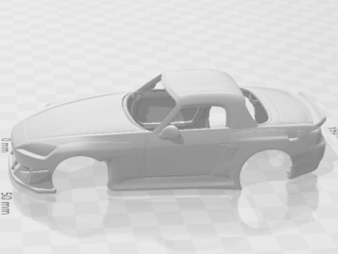 Honda s2000 Modelo de Impressão 3D