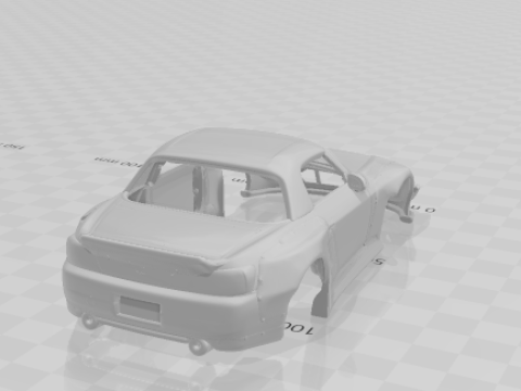 Honda s2000 Modelo de Impressão 3D