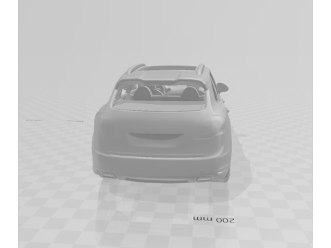 Porsche cayenne mk3 3D Baskı Modeli