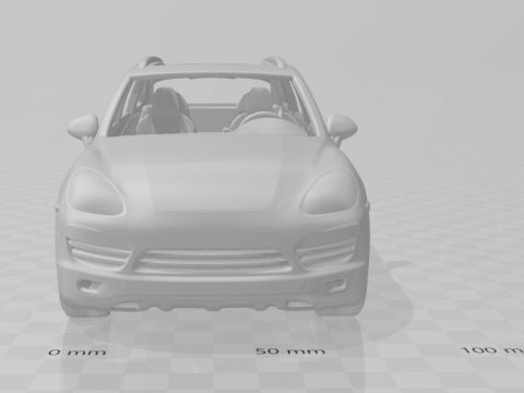 Porsche cayenne mk3 3D Baskı Modeli