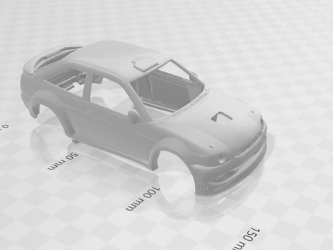 Escort rally 3D Print Model