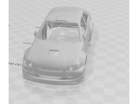 에스코트 집회 3D 프린트 모델