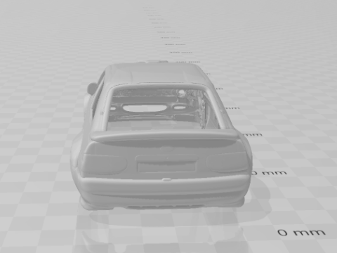 Escort rally 3D 打印模型