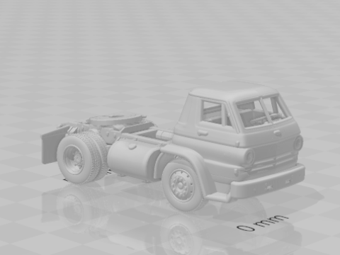 Dodge l600 3D 프린트 모델