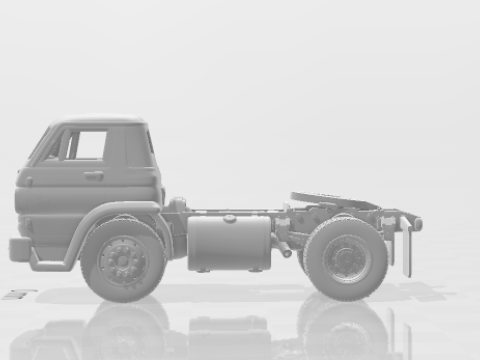 Dodge l600 3Dプリントモデル